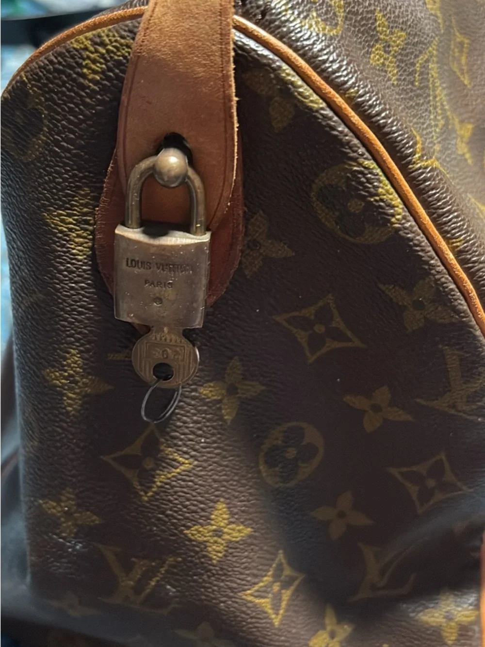 Louis Vuitton Monogram Canvas Duffel in Brown and Tan